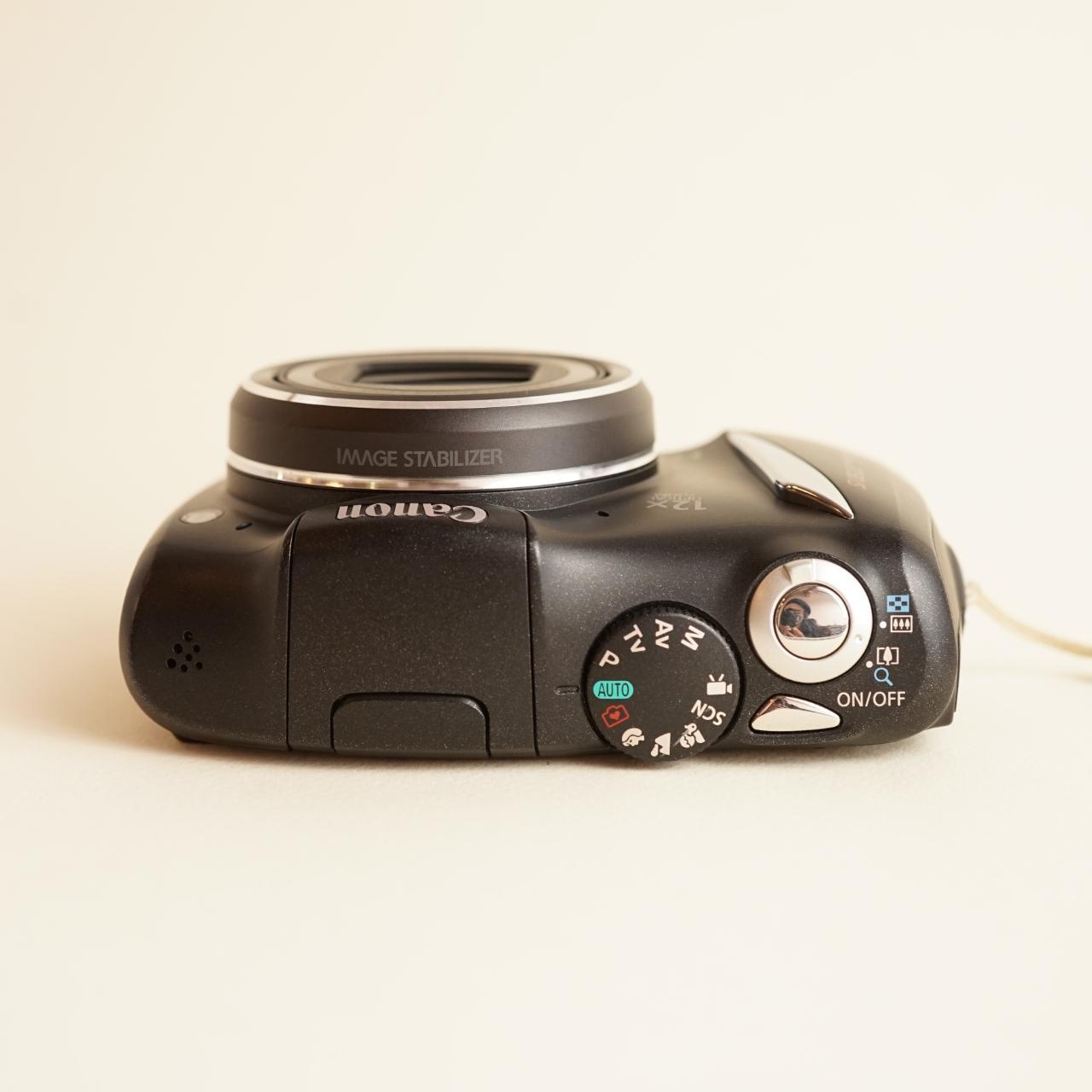 Canon PowerShot SX130 IS Digital Camera | 12.1MP | Tested & Working | Black
