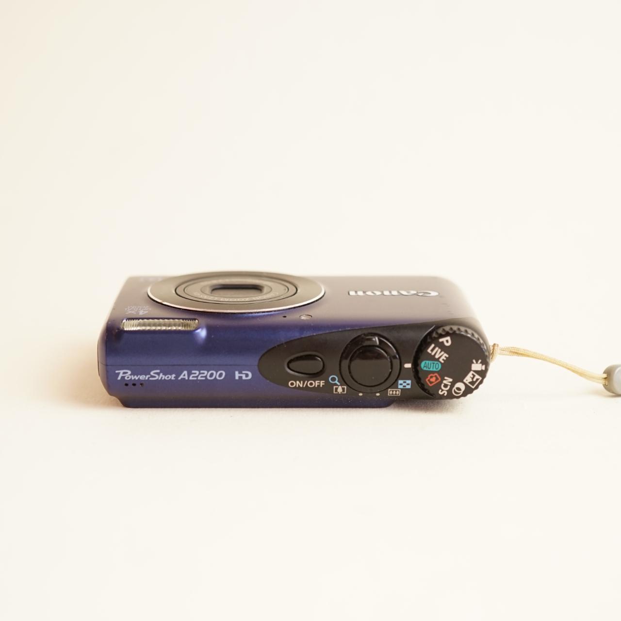 Canon PowerShot A2200 Digital Camera | 14.1MP | Tested & Working | Blue