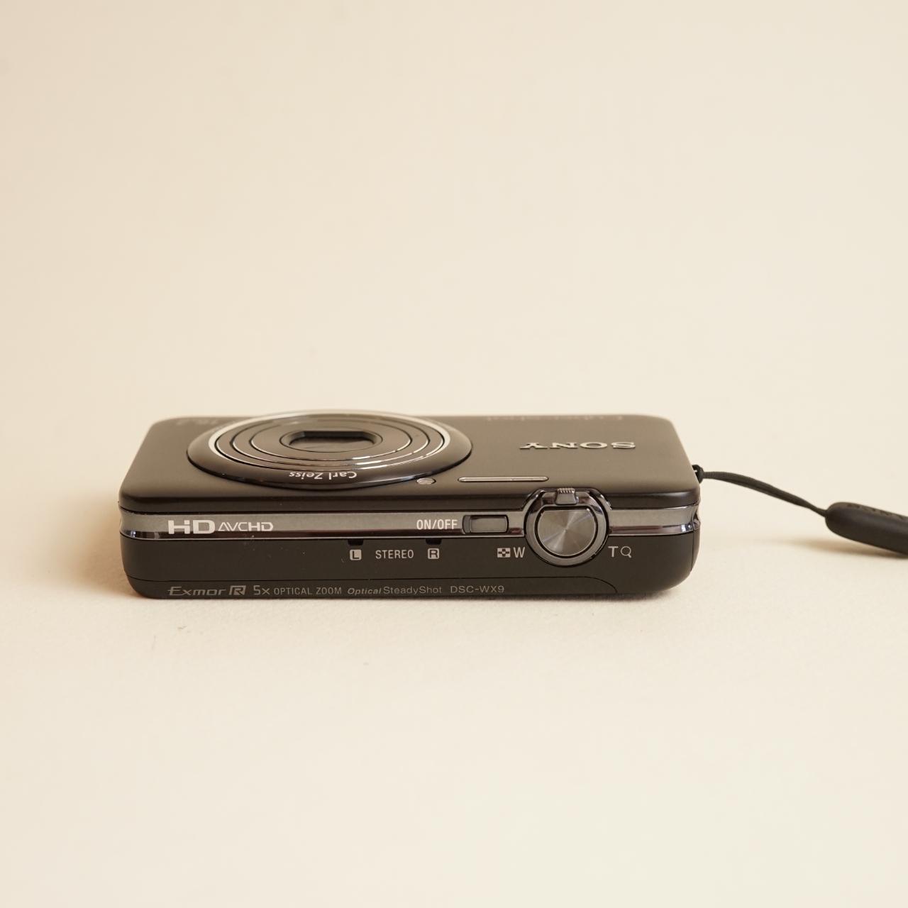 Sony Cyber-shot DSC-WX9 Digital Camera | 16.2MP | Tested & Working | Black