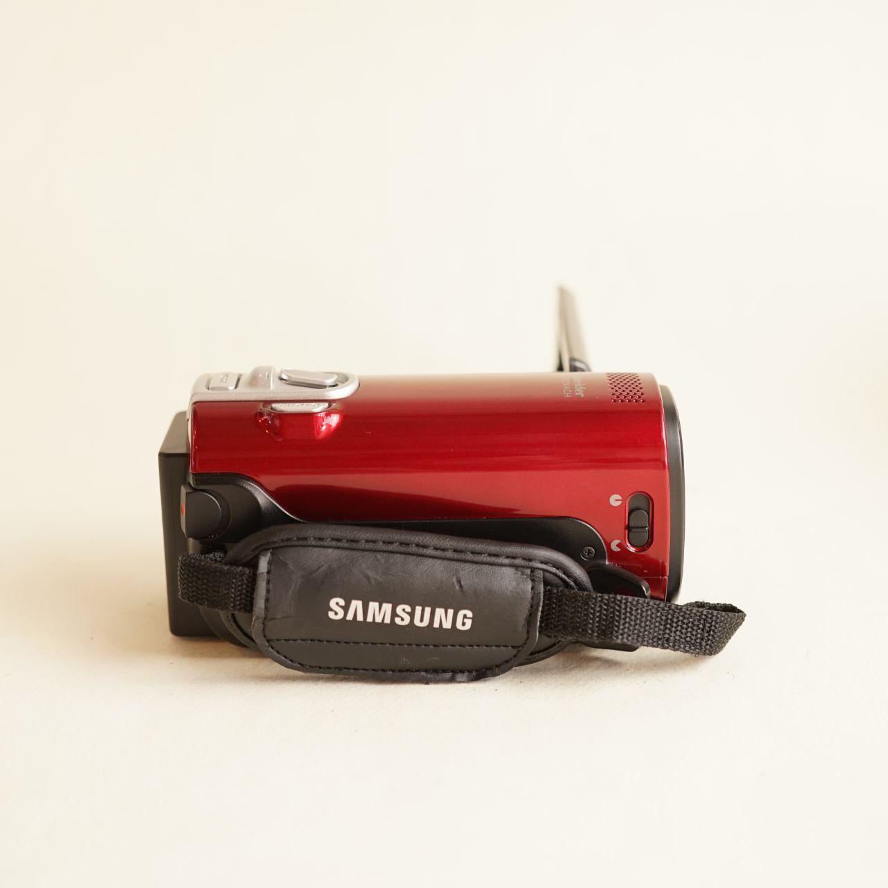 Samsung SMX-F40RN/XAA Digital Camcorder | Tested & Working | Black & Red