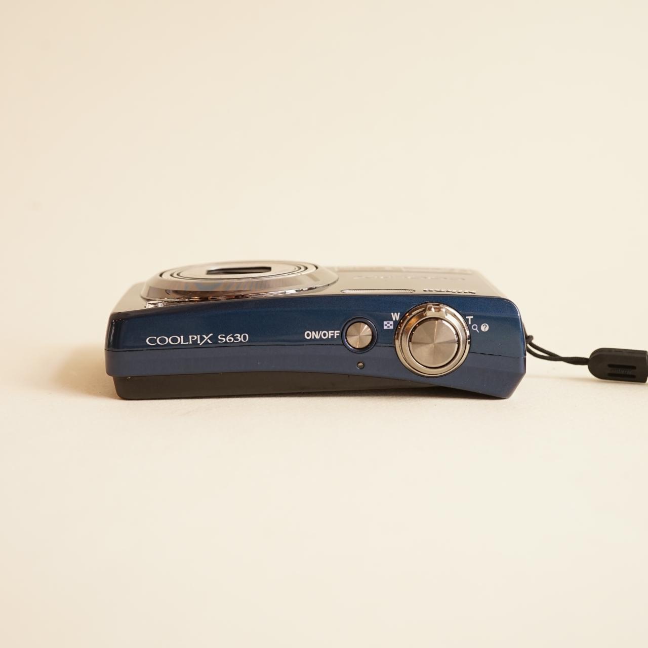 Nikon Coolpix S630 Digital Camera | 12MP | Tested & Working | Blue