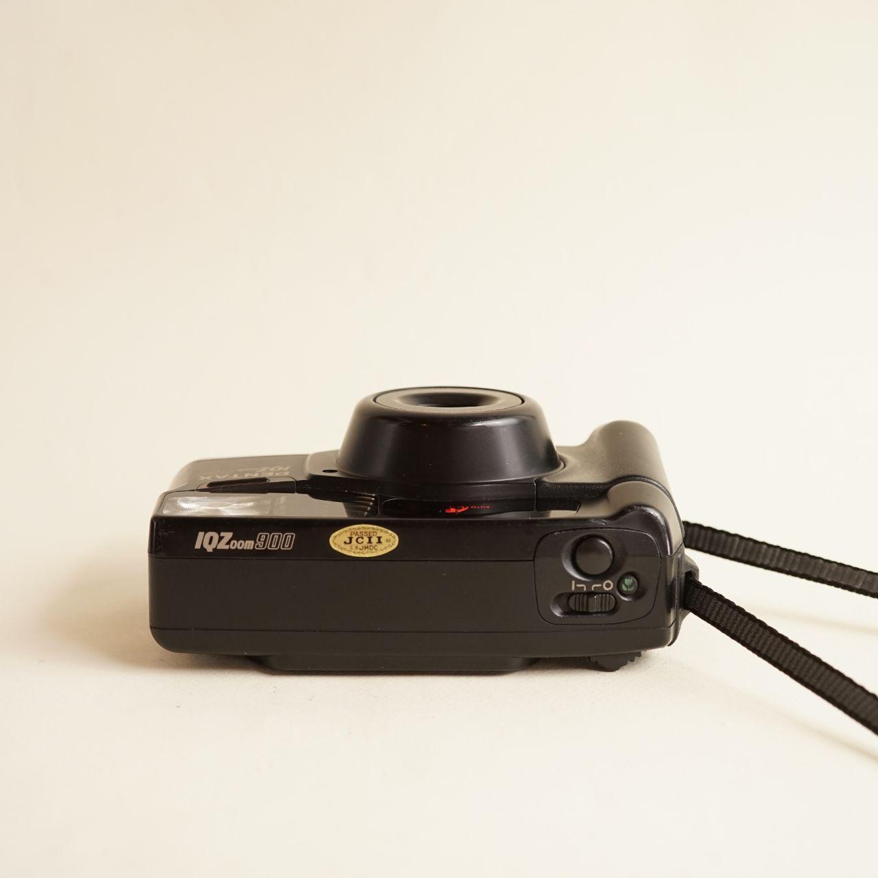Pentax IQZoom 900 Film Camera | 35mm Point & Shoot | Tested & Working | Black