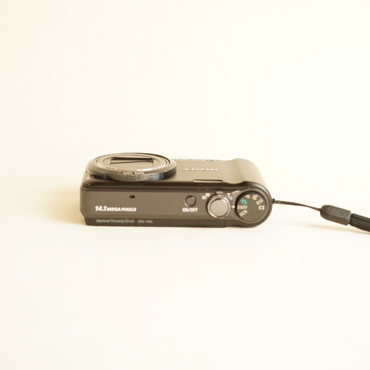 Sony Cyber-shot DSC-H55 Digital Camera | 14.1MP | Tested & Working | Black
