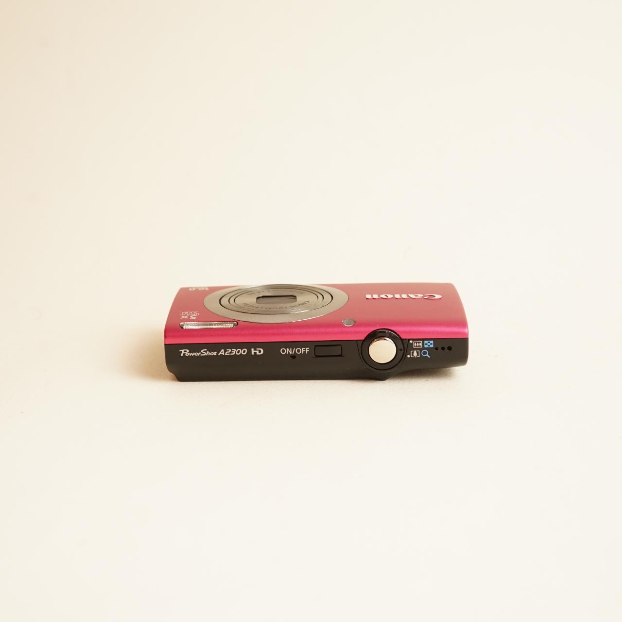 Canon PowerShot A2300 Digital Camera | 16MP | Tested & Working | Pink & Black