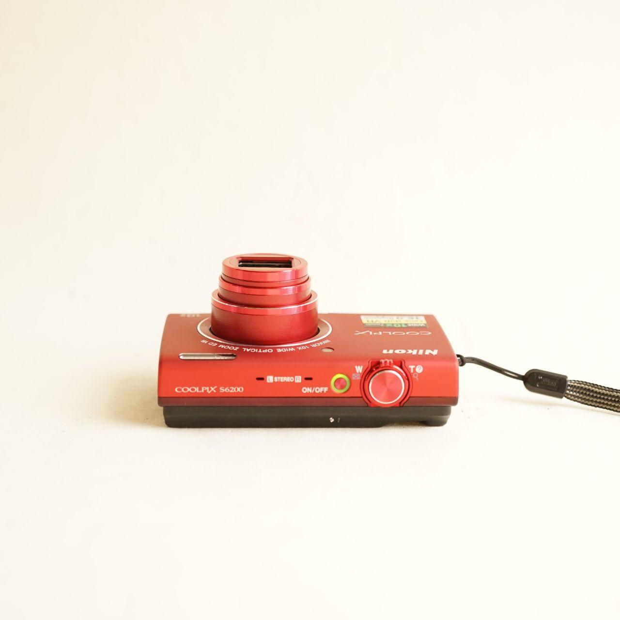 Nikon Coolpix S6200 Digital Camera | 16.0MP | Tested & Working | Red