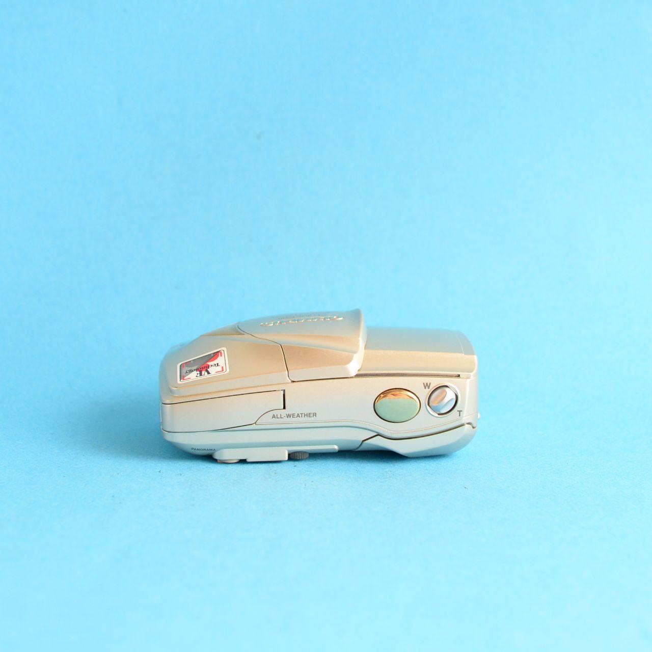 Olympus Stylus Epic Zoom 115 Deluxe Film Camera | 35mm Point & Shoot | Tested & Working | Gold