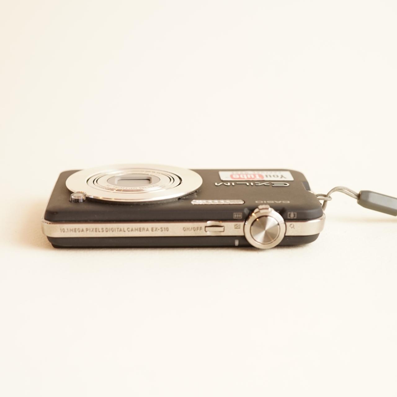 Casio Exilim EX-S10 Digital Camera | 10MP | Tested & Working | Black