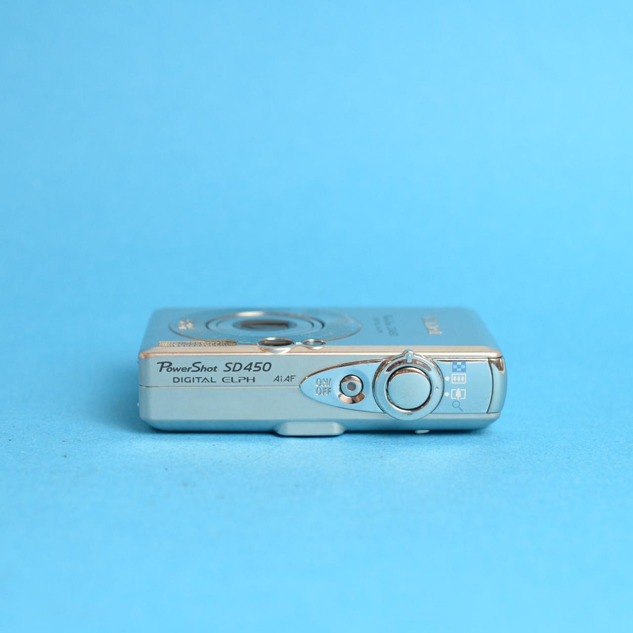 Canon PowerShot SD450 Digital Camera | 5MP | Test & Working | Silver