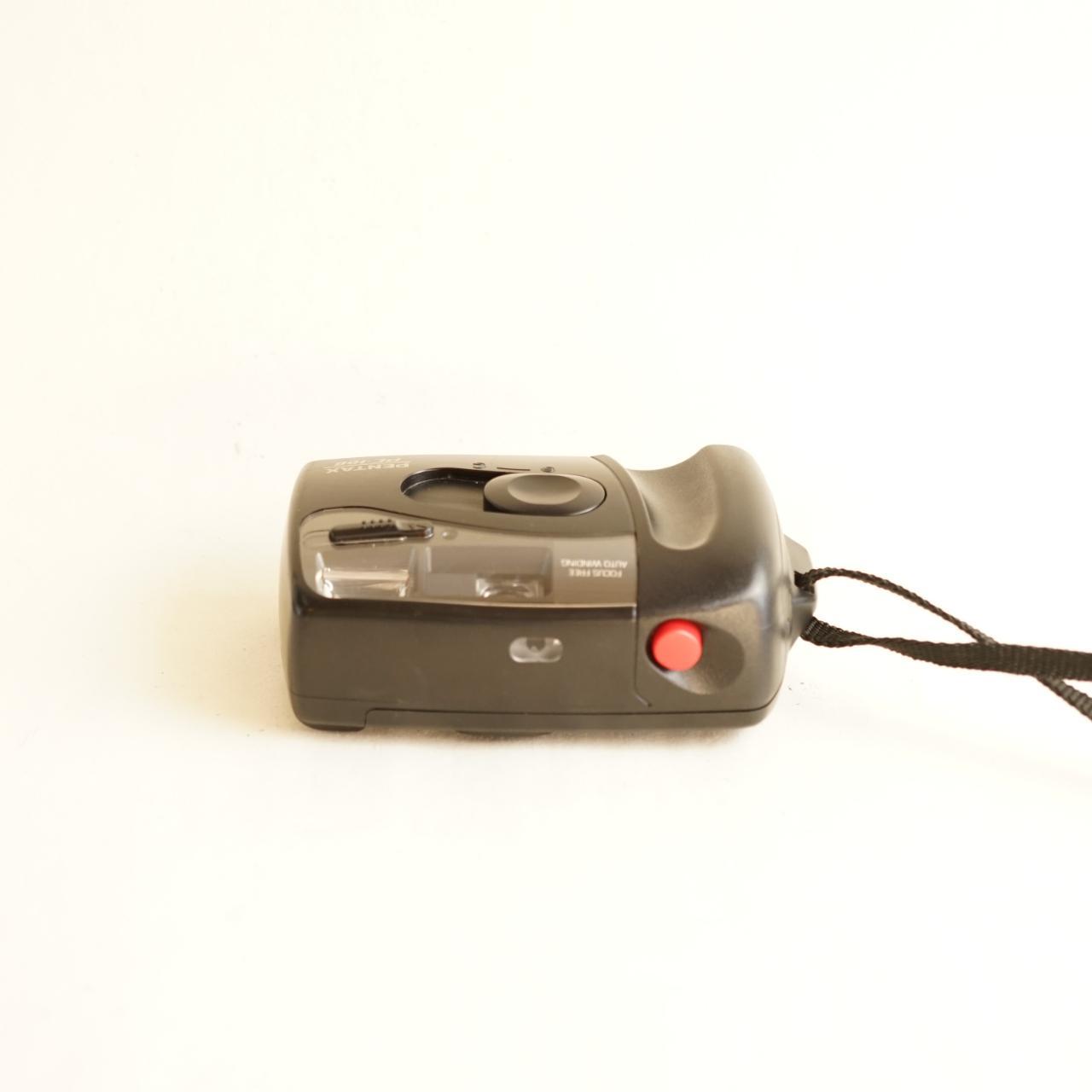 Pentax PC-100 Film Camera | 35mm Point & Shoot | Tested & Working | Black