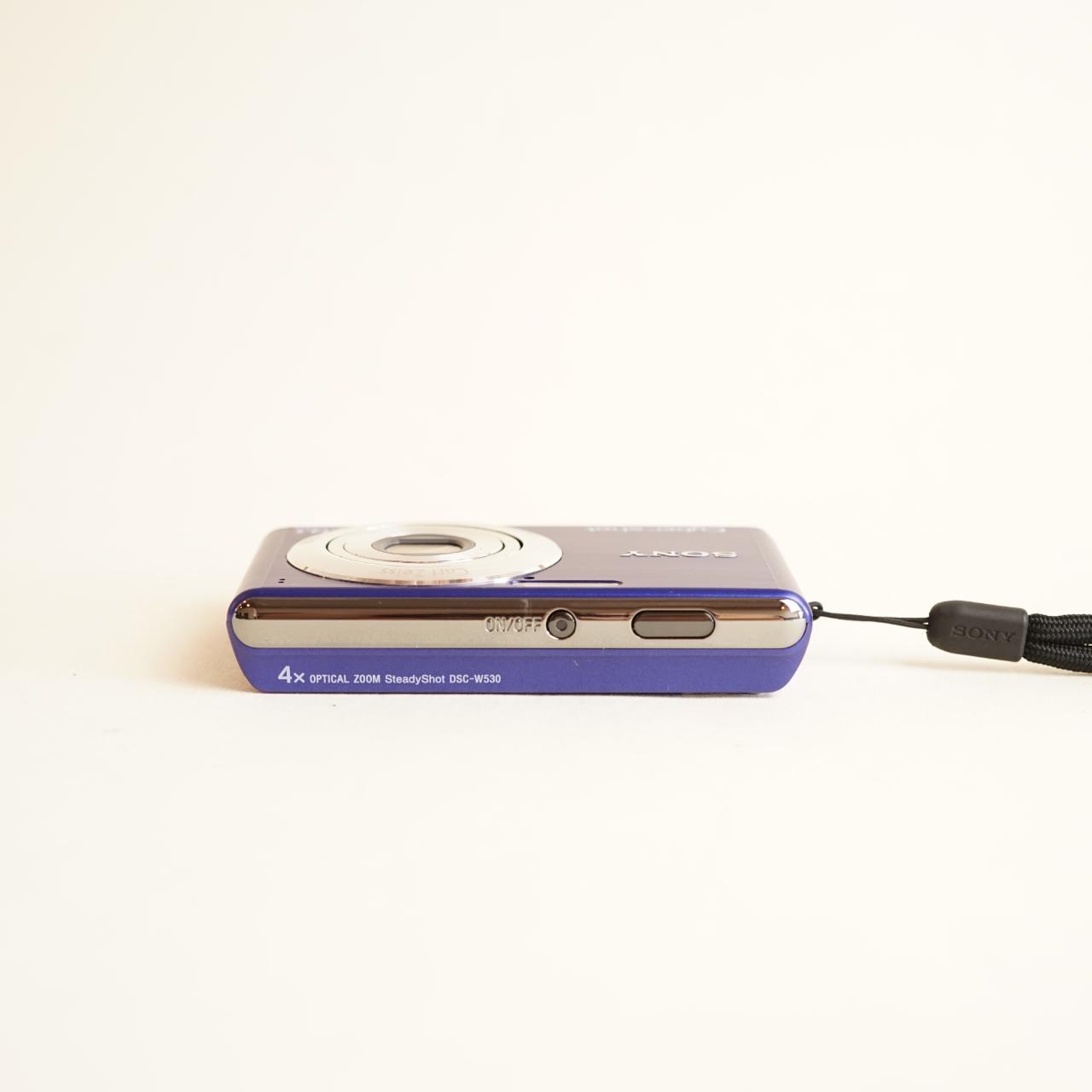 Sony Cyber-shot DSC-W530 Digital Camera | 14.1MP | Tested & Working | Blue