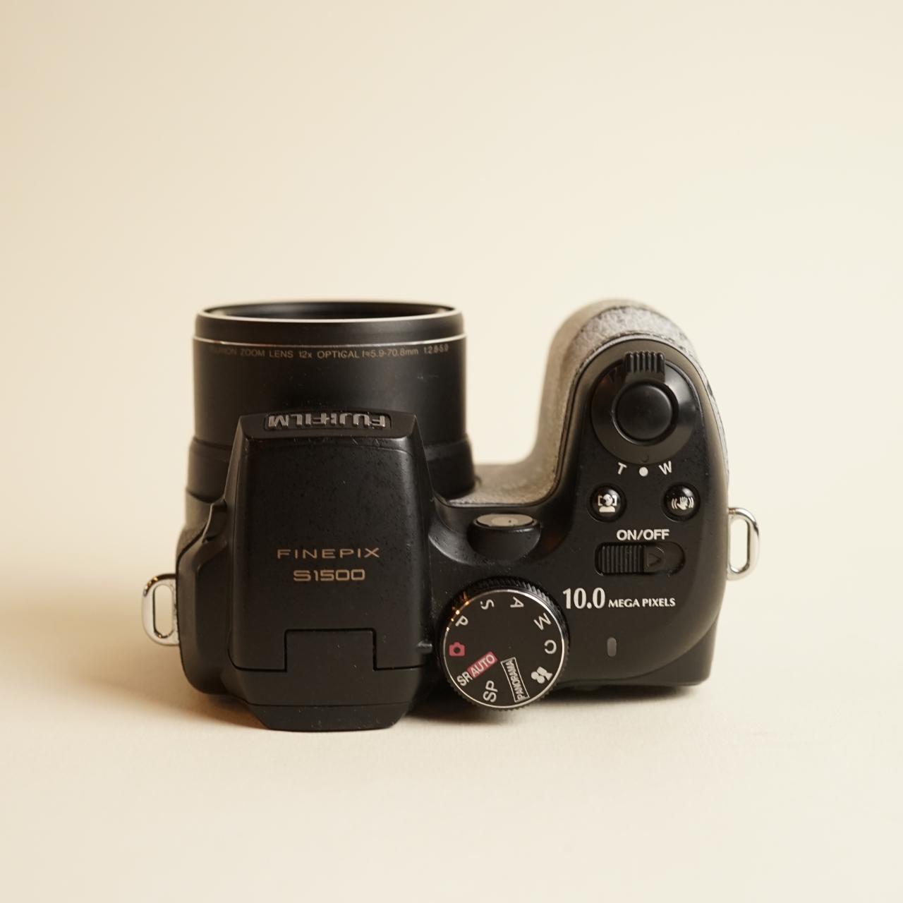 Fujifilm FinePix S1500 Digital Camera | 10MP | Tested & Working | Black