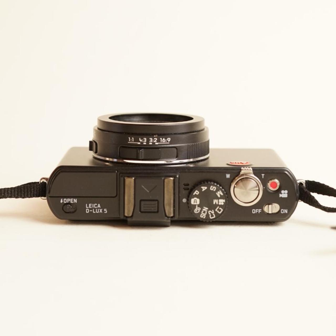 Leica D-Lux 5 W/ EVF-1 Viewfinder Digital Camera | 10MP | Tested & Working | Black