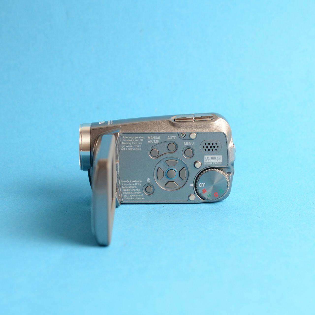 Panasonic SDR-S7 Camcorder | Tested & Working | Silver