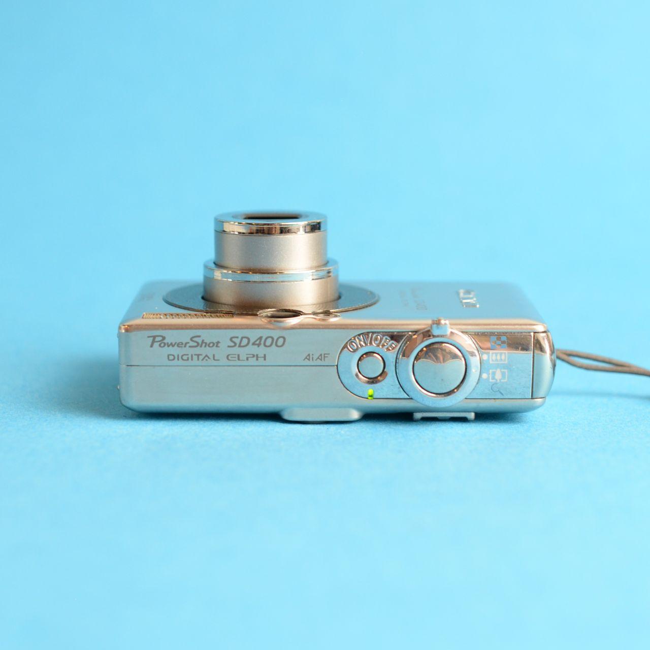 Canon PowerShot SD400 Digital Camera | 5.0MP | Tested & Working | Silver