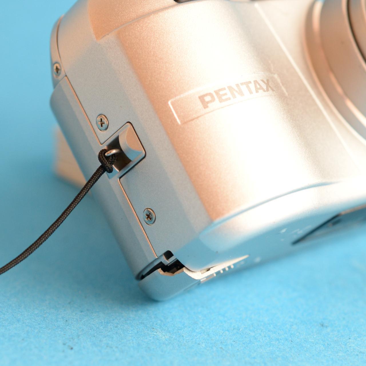 Pentax IQZoom 170SL Film Camera | 35mm Point & Shoot | Tested & Working | Silver