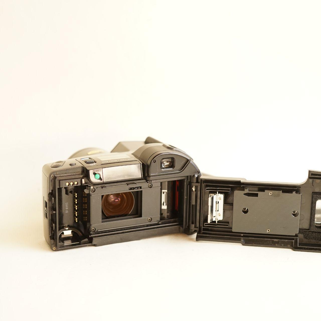 Olympus Infinity Superzoom 300 Film Camera | 35mm Point & Shoot | Tested & Working | Grey