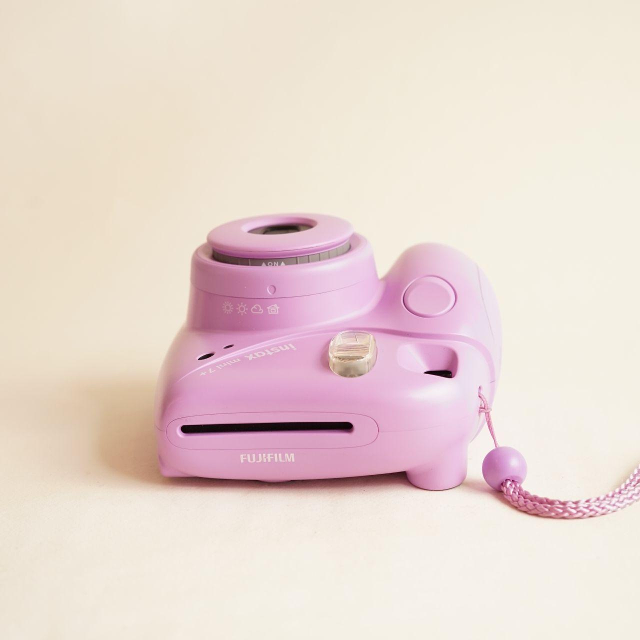 Fujifilm Instax Mini 7+ Instant Film Camera | Tested & Working | Pink