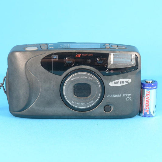 Samsung maxima zoom alpha (slim zoom 70s) | 35mm Film Camera | Point and Shoot | Tested & Working